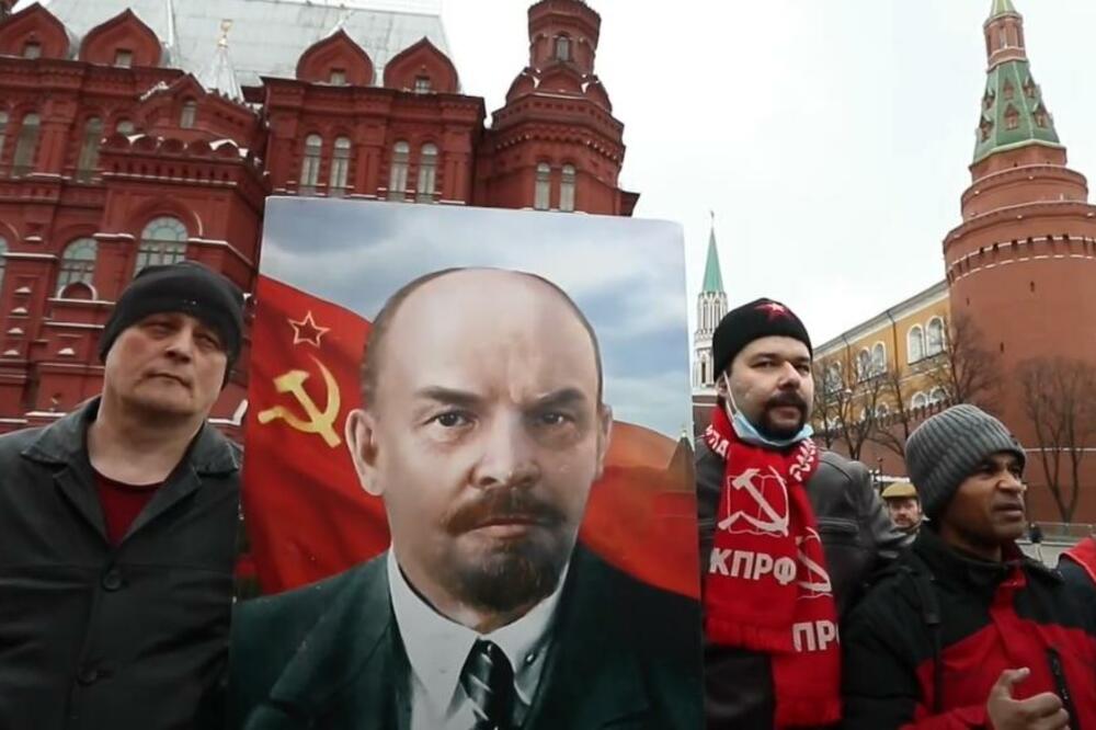 Sa okupljanja ruskih komunista, Foto: Screenshot Youtube/  El Debate
