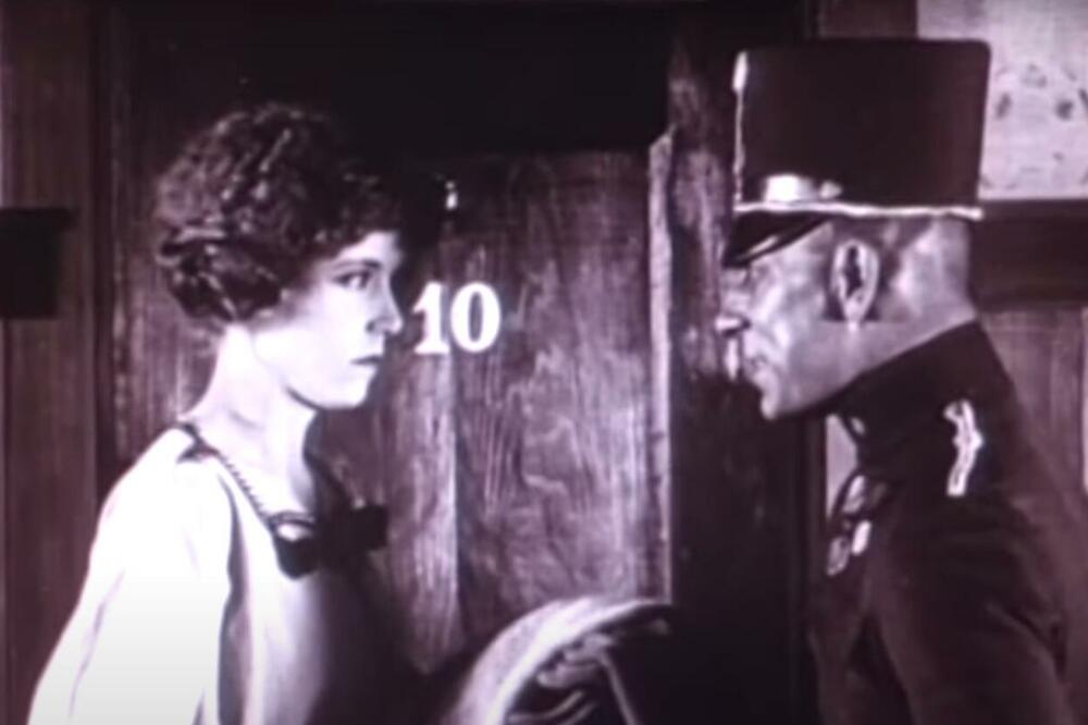 (Slijepi muževi, 1919) - Erich von Stroheim, Foto: Printscreen YouTube