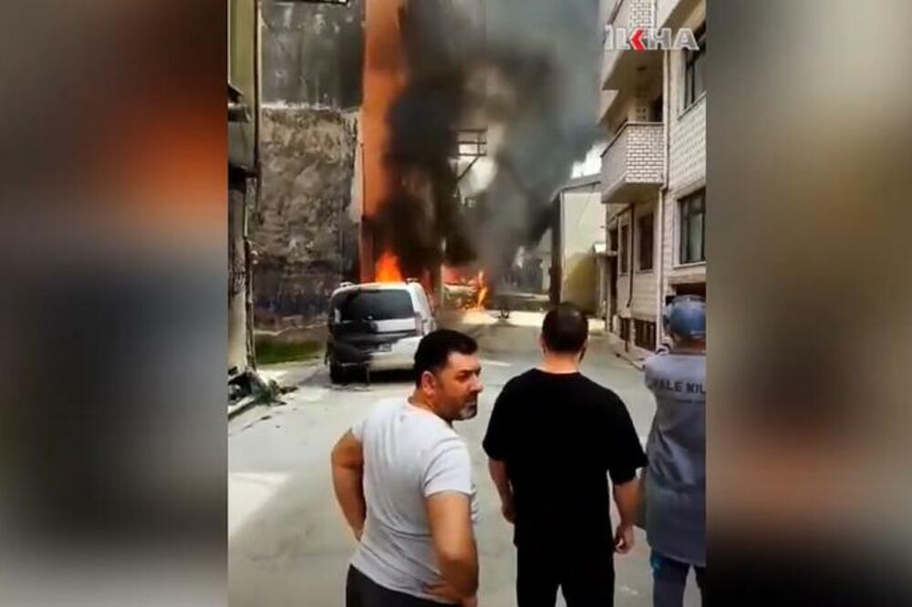 Sa mjesta nesreće, Foto: Screenshot Youtube/ Ilke News Agency