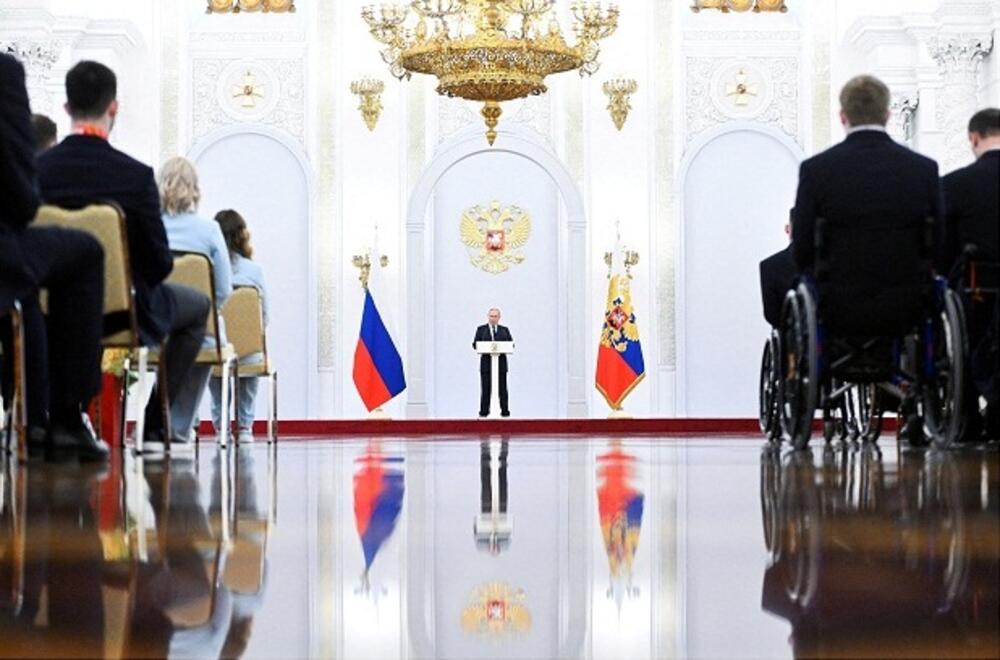 Putin sa ruskim sportistima juče u Moskvi