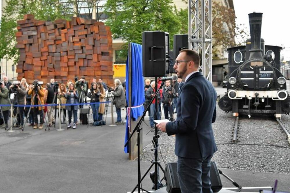 Sa otkrivanja spomenija, Foto: zagreb.hr