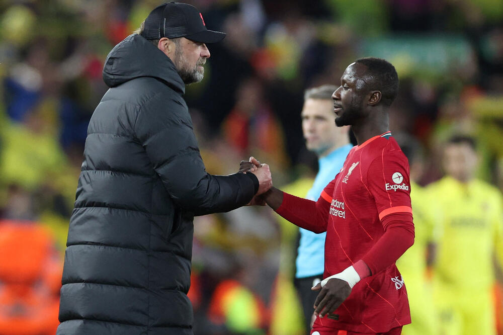 Klop i Keita poslije meča, Foto: Reuters