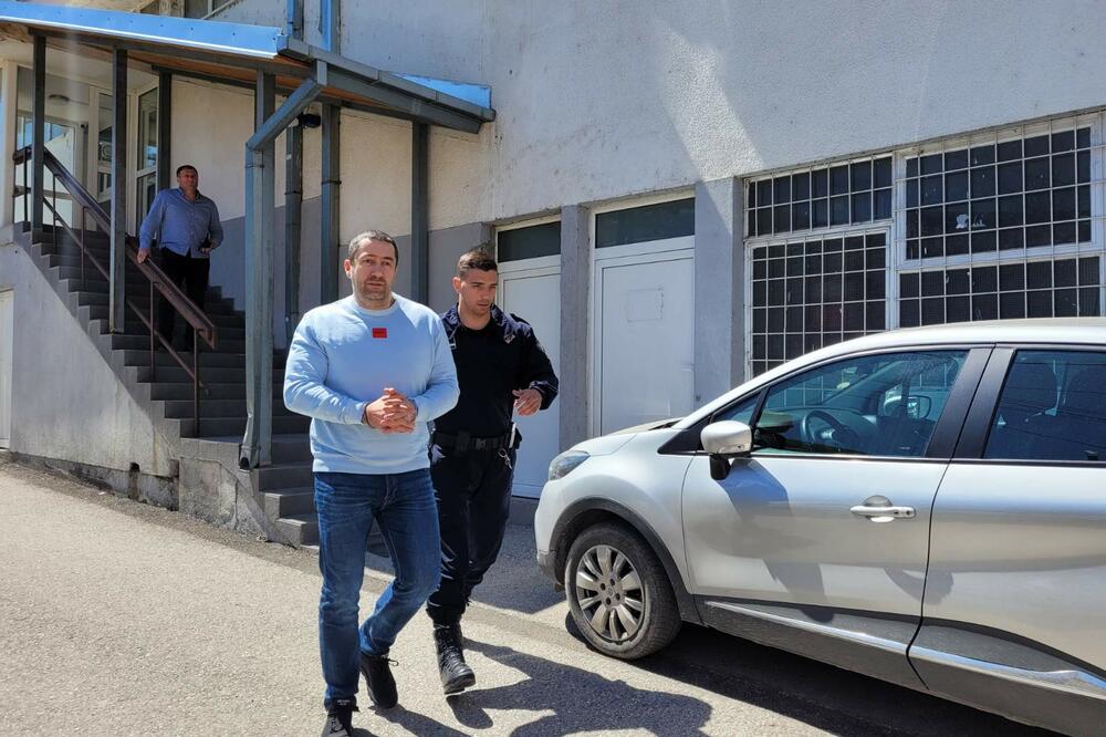 Milašinovića juče izvode iz suda, Foto: Jadranka Ćetković