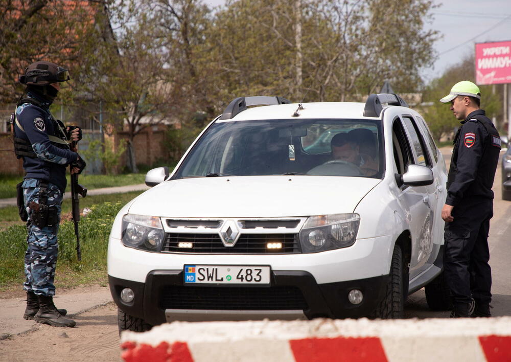 Policija provjerava vozila u Tiraspolju