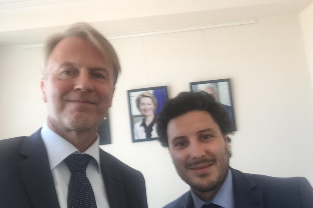 Orav i Abazović, Foto: twitter.com/AivoOrav