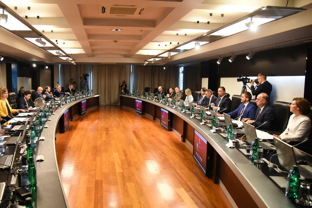 Sa današnje konstitutivne sjednice 43. crnogorske Vlade, Foto: Luka Zeković