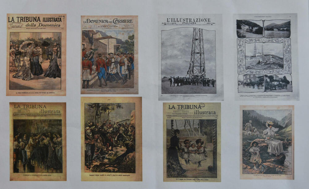 <p>Riječ je o 45 reprodukcija iz časopisa "Illustrazione Italiana", "La Tribuna Illustrata" i "La Domenica del Corriere"</p>