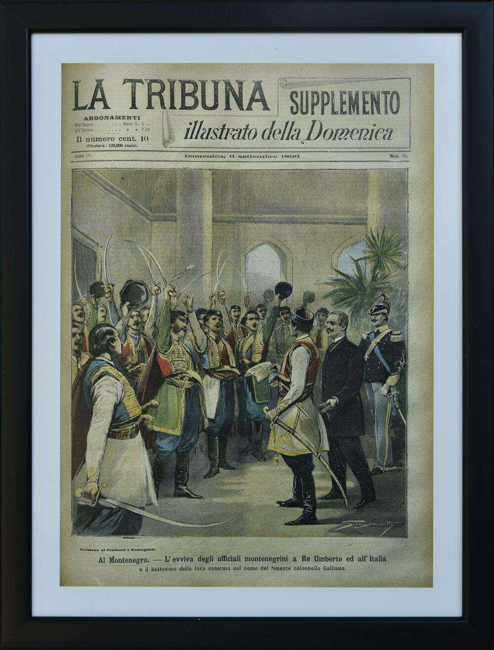 <p>Riječ je o 45 reprodukcija iz časopisa "Illustrazione Italiana", "La Tribuna Illustrata" i "La Domenica del Corriere"</p>
