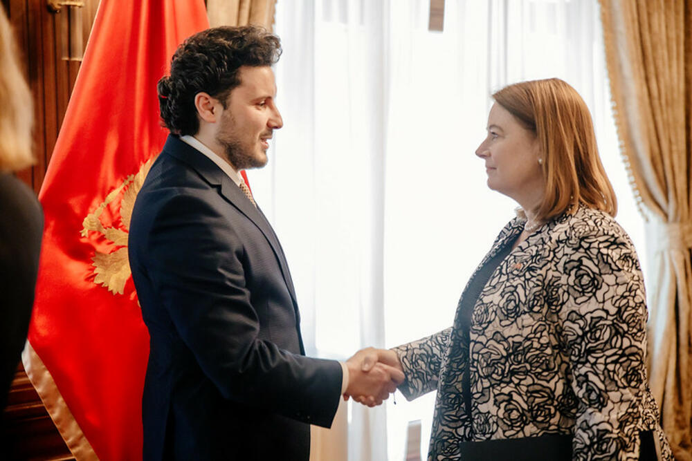 <p>"Vaša vizija je snažna i vjerujemo da je budućnost Crne Gore u EU. Dajemo punu podršku vašem integracionom putu", kazala je Donfrid</p>