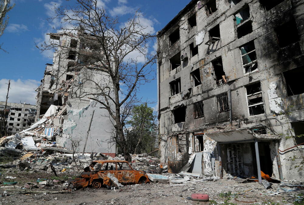<p>Marijupolj na jugoistoku Ukrajine doživio je neke od najtežih borbi u ratu do sada, a veći dio lučkog grada sada leži u ruševinama</p>