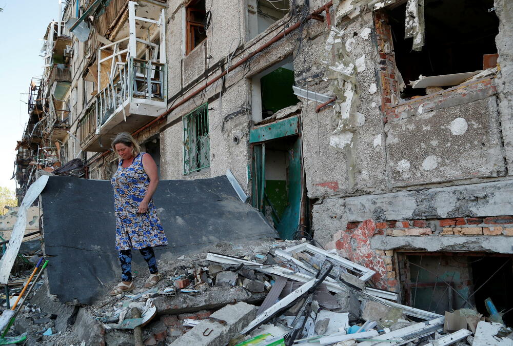 <p>Marijupolj na jugoistoku Ukrajine doživio je neke od najtežih borbi u ratu do sada, a veći dio lučkog grada sada leži u ruševinama</p>