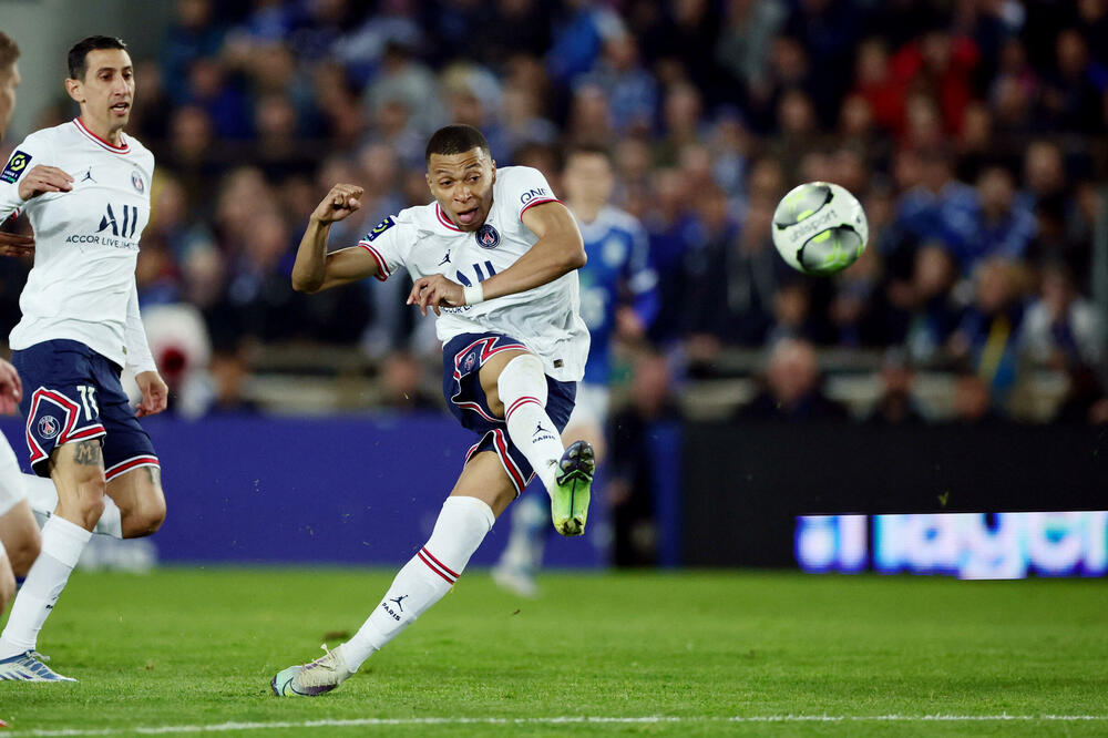 Dva gola i asistencija: Kilijan Mbape, Foto: Reuters