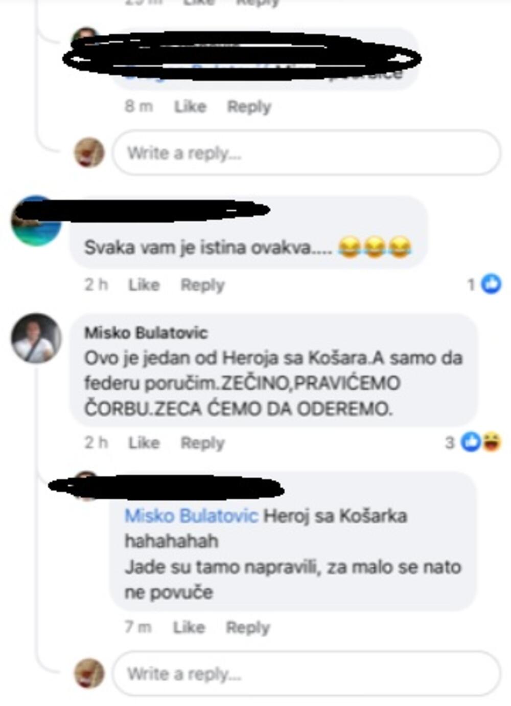 prijetnje Zeković