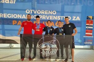 Crnogorski plivači donijeli 13 medalja iz Zadra