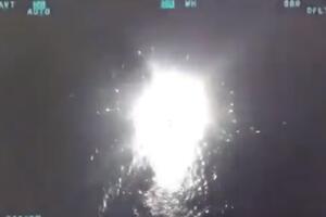Pojavio se video: Ukrajinski dronovi uništili ruske brodove?