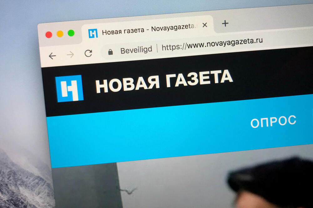 Zabranjena je i "Novaja Gazeta" s dobitnikom Nobelove nagrade za mir Dmitrijem Muratovom na čelu - ikonom ruskog i međunarodnog novinarstva, Foto: Shutterstock