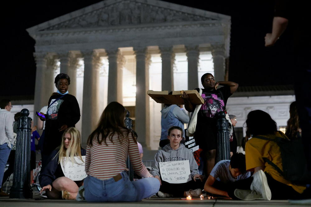 Sa protesta protiv moguće zabrane abortusa, Foto: Reuters