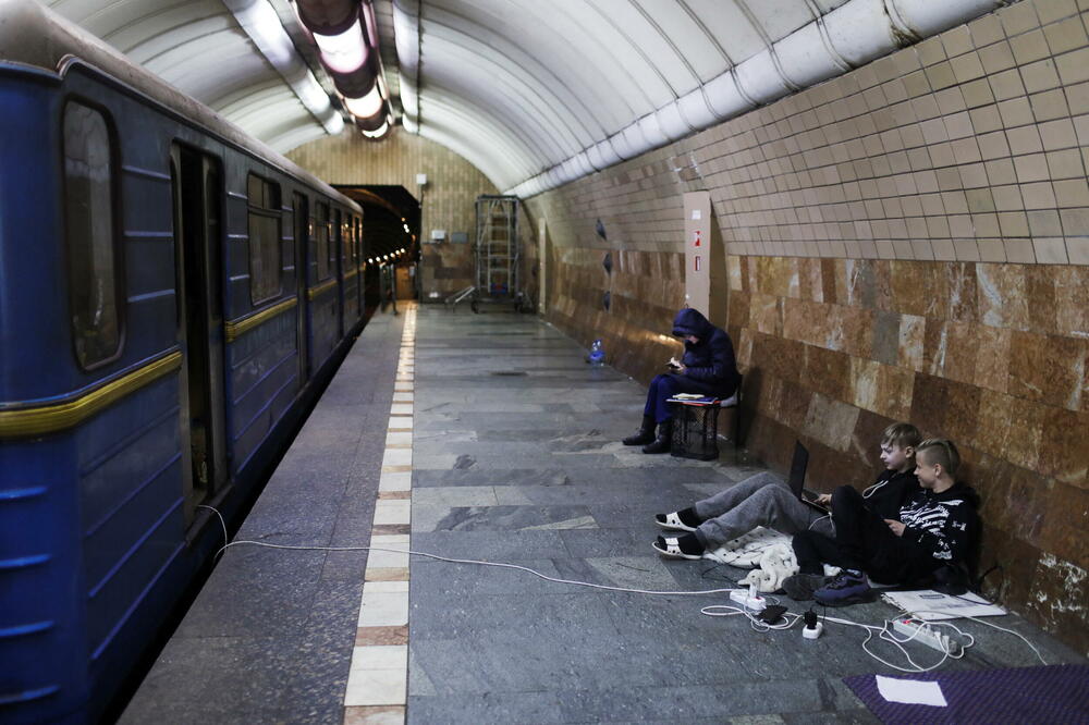 Detalj iz metroa u Harkovu, Foto: Reuters
