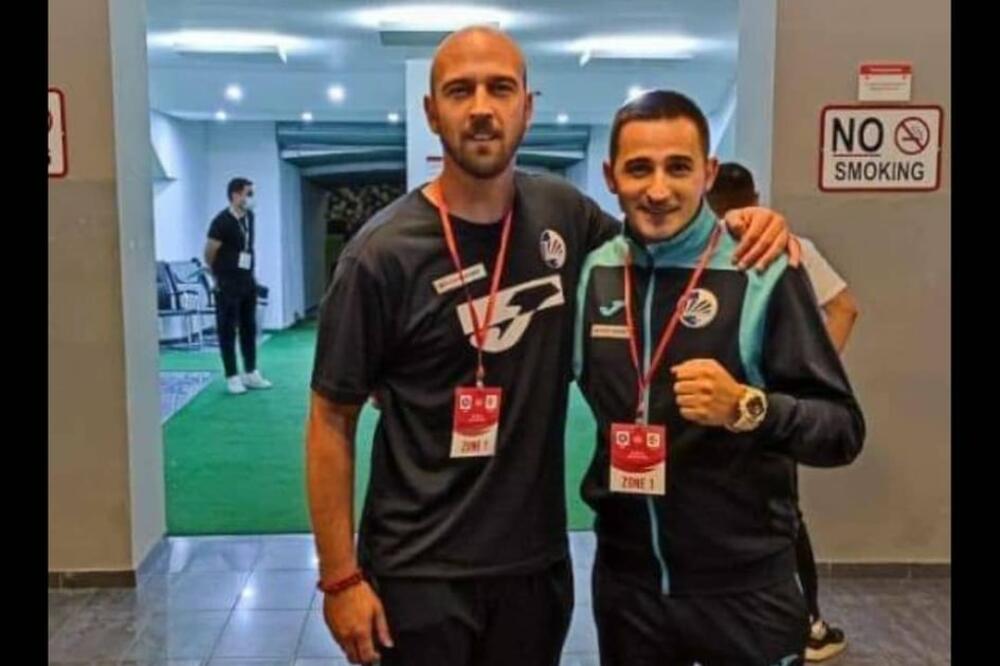 Menadžer prvog tima Ivan Janjušević i sportski direktor Krsto Koprivica, Foto: Privatna arhiva