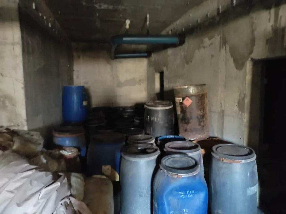 Otrovne supstance smještene u buradima