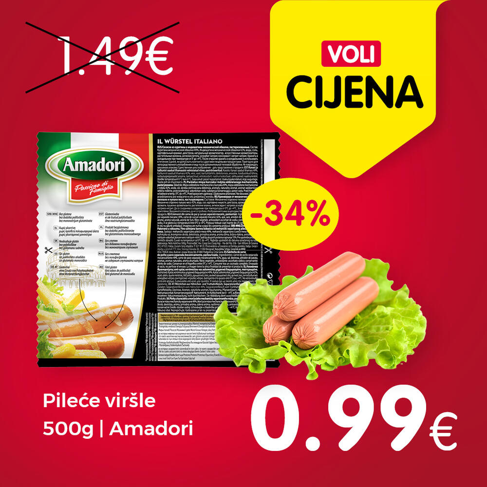 <p>Kada brinete o kućnom budžetu, kupujete po VOLI cijenama.</p>