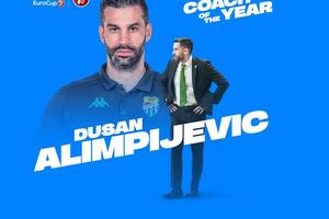 Dušan Alimpijević trener godine u Evrokupu