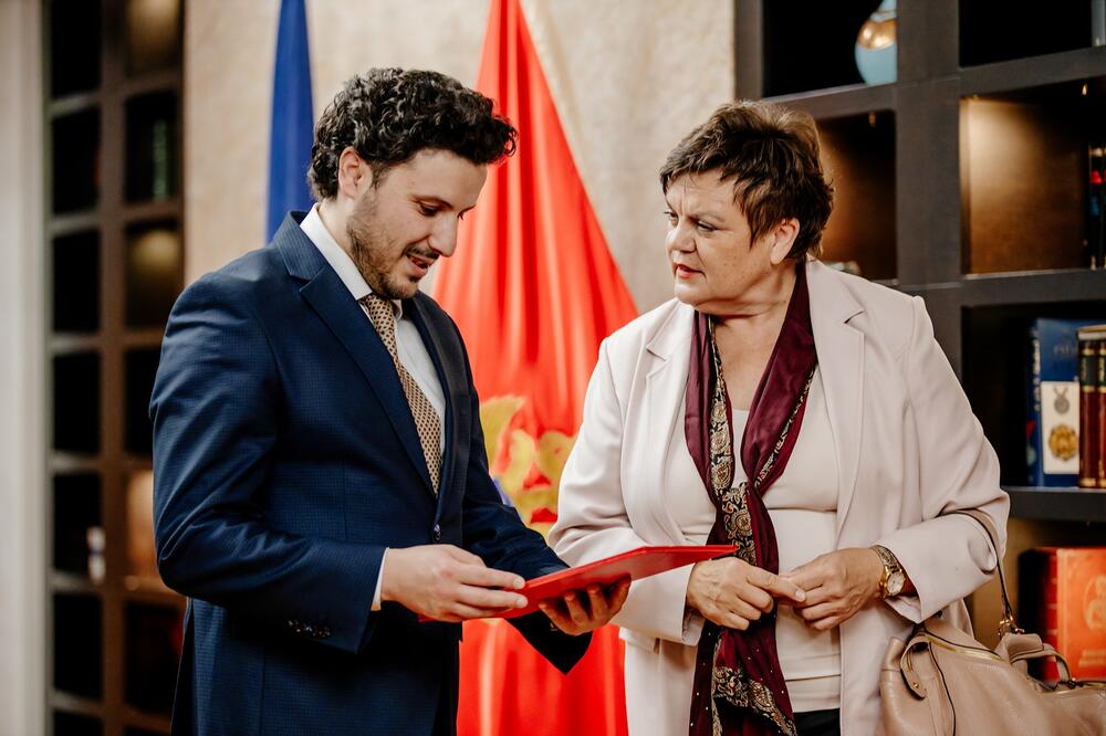 Abazović i Hrebičkova, Foto: Dritan Abazović/Twitter