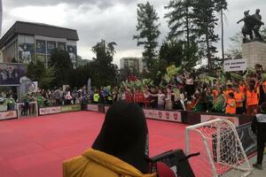 Sportsko rekreativna manifestacija "Žogarija" održana na gradskom...