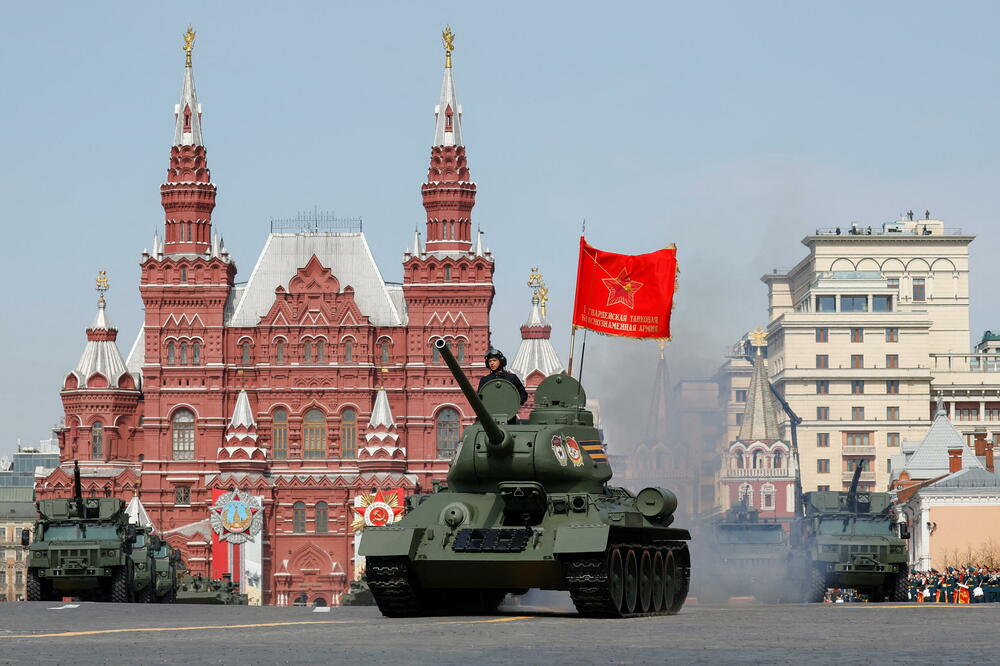 Pripreme za paradu u Moskvi, Foto: Reuters
