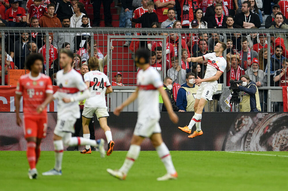 Slavlje fudbalera Štutgarta, Foto: Reuters