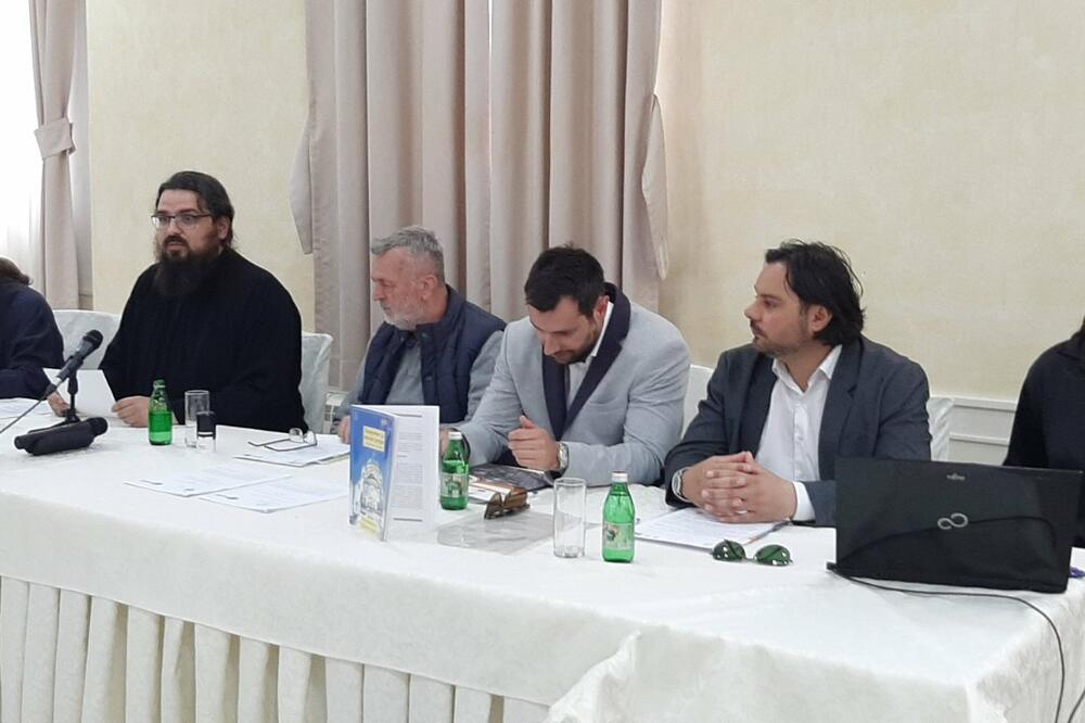 Sa konferencije za novinare u Nikšiću, Foto: Privatna arhiva