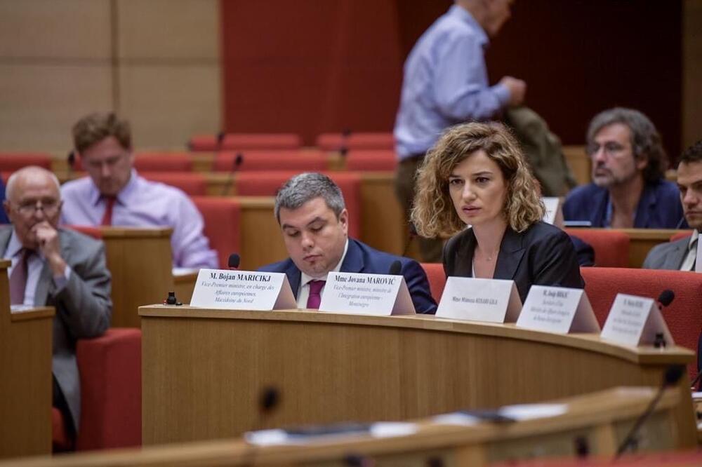 Marović u Senatu Francuske, Foto: Ministarstvo evropskih poslova