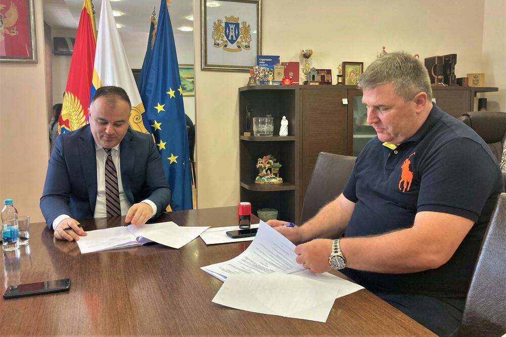 Katić i Lučić u Herceg Novom, Foto: Opština