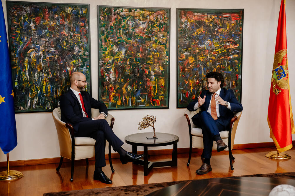 Presker i Abazović, Foto: Vlada Crne Gore