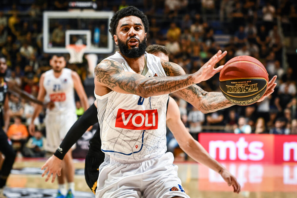 Uzalud se raspucao u 2. poluvremenu: Denis Džerom Sili, Foto: KK Partizan/Dragana Stjepanović