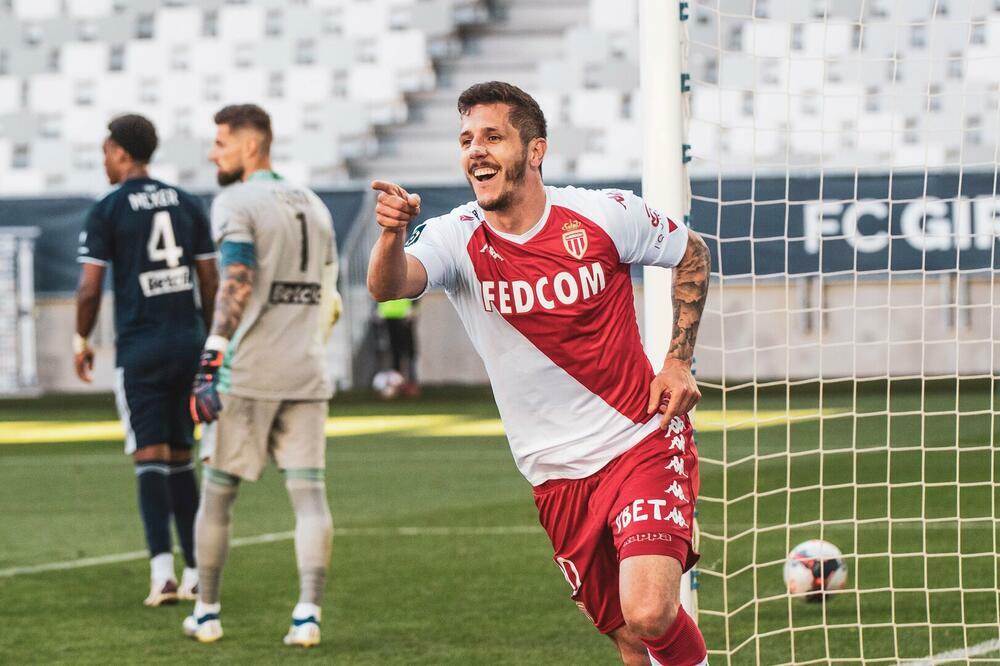 Stevan Jovetić u dresu Monaka, Foto: AS Monaco