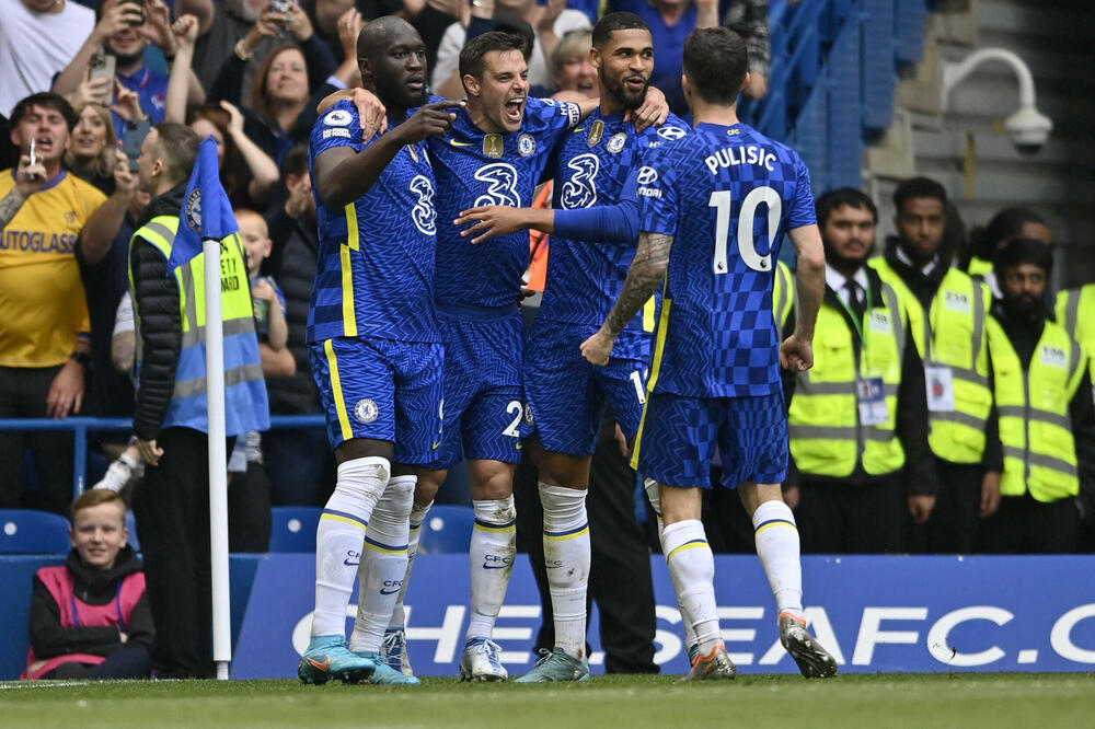 Fudbaleri Čelsija, Foto: Reuters