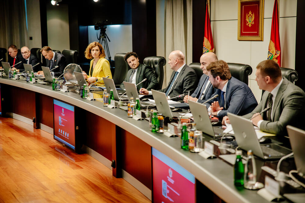 Sa jučerašnje sjednice Vlade Crne Gore, Foto: Vlada Crne Gore