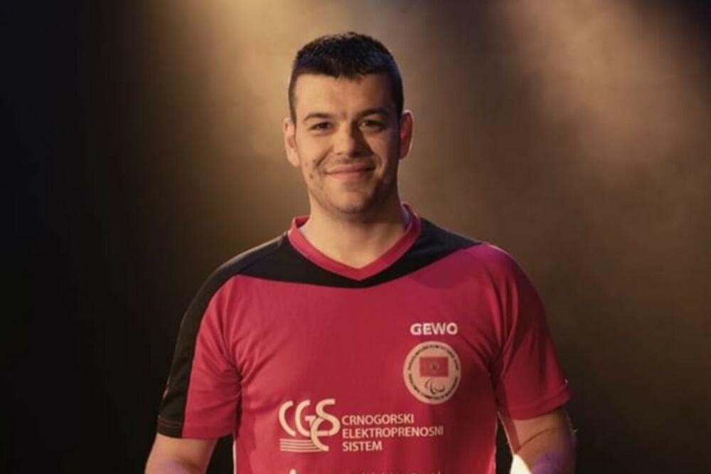 Luka Bakić, Foto: Paraolimpijski komitet Crne Gore