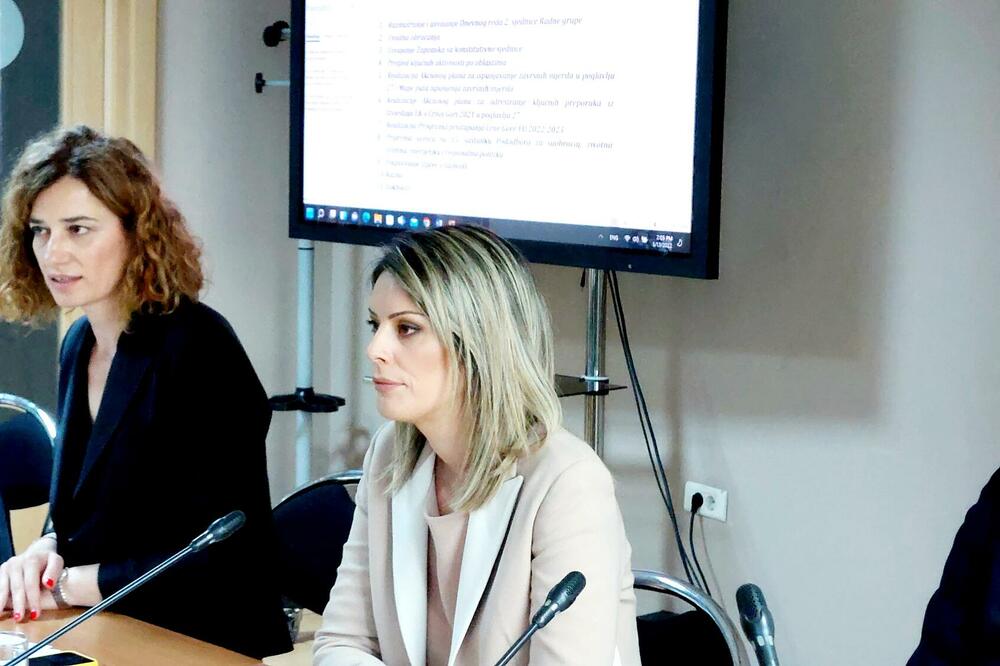 Marović i Novaković Đurović, Foto: Sektor za informisanje javnosti o Evropskoj uniji i pristupanju Crne Gore Evropskoj uniji