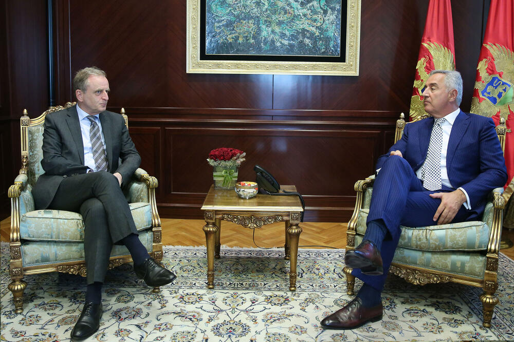 Reintjes i Đukanović, Foto: Predsjednik.me