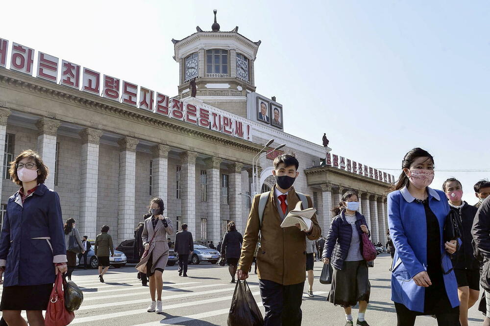 Pjongjang 27. aprila, Foto: Rojters