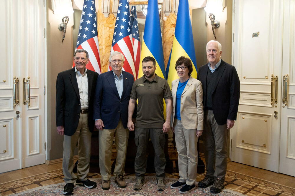 Predsjednik Ukrajine sa delegacijom američkog Senata juče u Kijevu