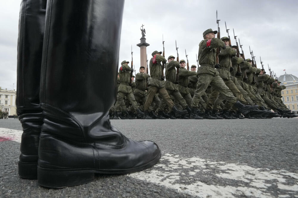 Sa vojne parade u Moskvi