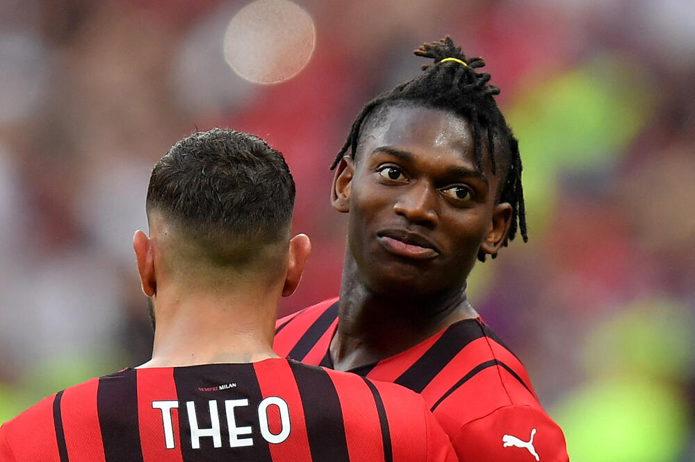 Heroji „San Sira”: Teo Ernandes i Rafael Leao, Foto: REUTERS/Daniele Mascolo