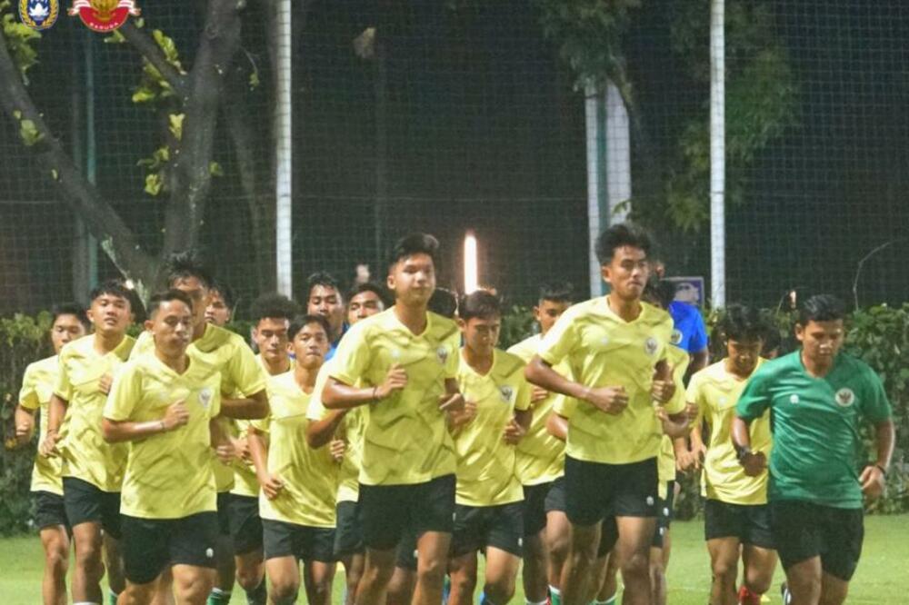 Sa treninga, Foto: Twitter.com/PSSI