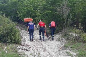 Nikšićki vatrogasci spasioci uspješno evakuisali sugrađanku koja...