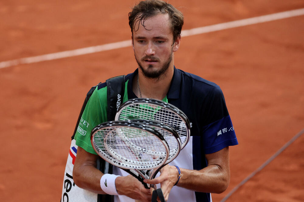 Medvedev nakon meča, Foto: Reuters