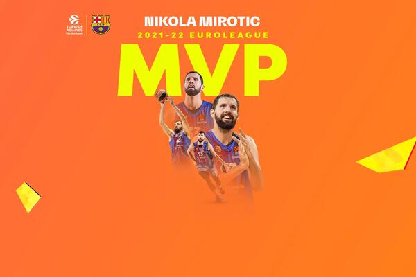 Nikola Mirotić - najbolji igrač Evrolige: Bilo bi posebno osvojiti...