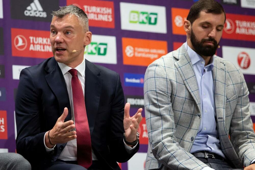 Jasikevičijus i Nikola Mirotić, Foto: Euroleague.net